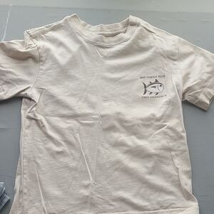 Southern Tide Kids Cream T-Shirt